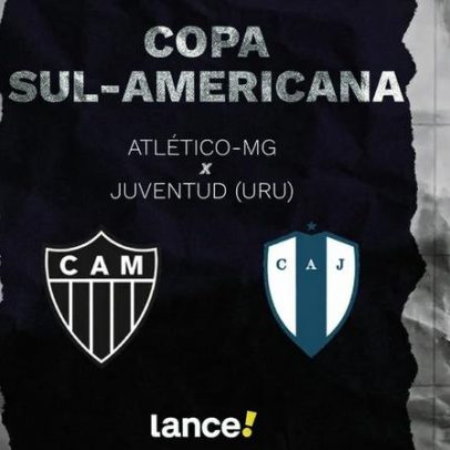 Atlético-MG x Juventud: onde assistir, horário e escalações pela Sul-Americana