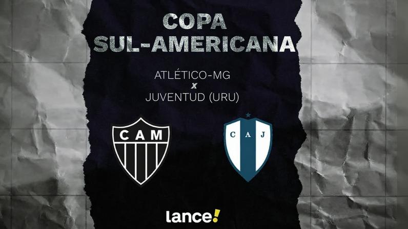 Atlético-MG x Juventud (Foto: Arte Lance!)