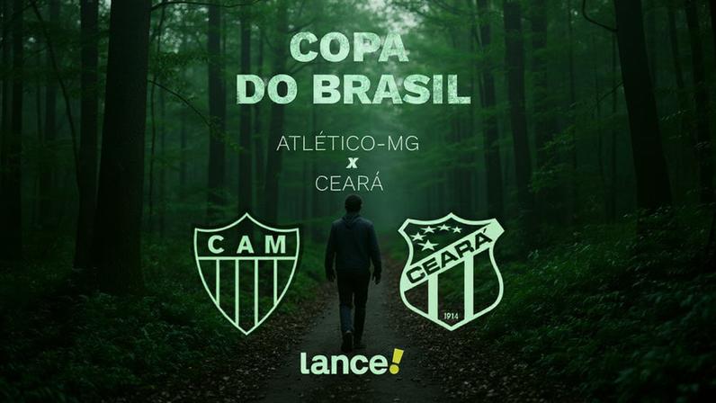 Atlético-MG x Ceará (Foto: Arte Lance!)
