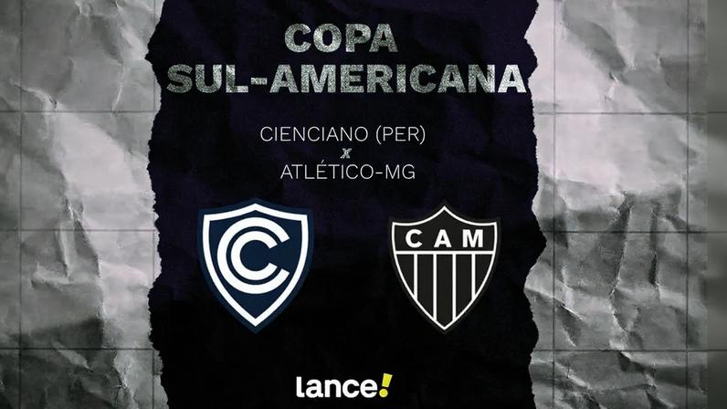 Cienciano x Atlético-MG (Foto: Arte Lance!)
