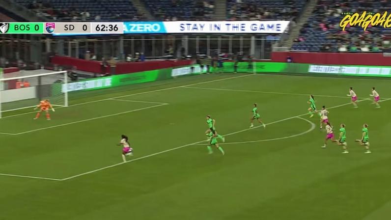 San Diego Wave vence Boston Legacy por 1 a 0 no placar final