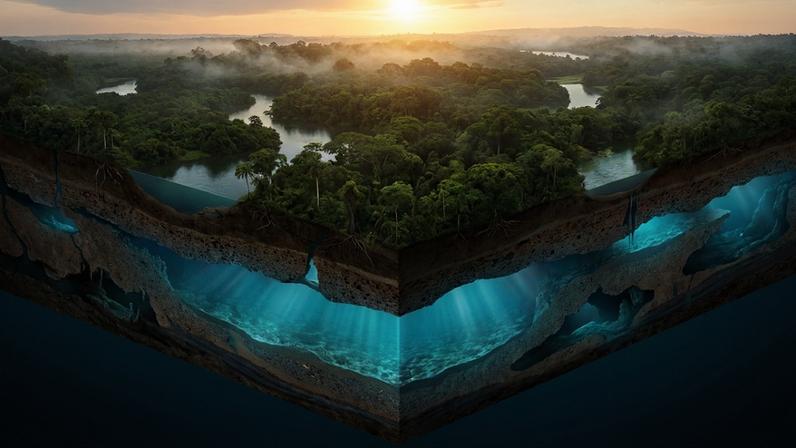 O misterioso “oceano” de 162 mil km³ de água doce escondido sob o solo do Brasil