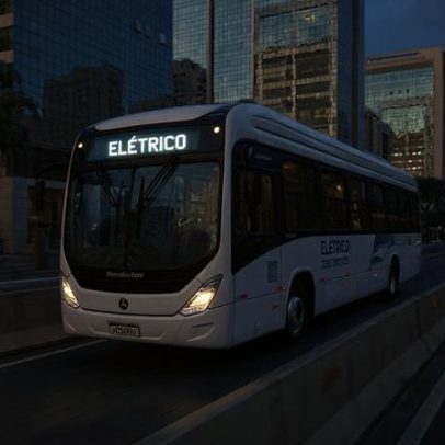 Veículo elétrico de 13 metros circula em silêncio nas capitais e recarrega em 3h