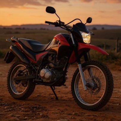 Aventureira japonesa com moto de 160cc faz 45 km/l em trilhas de terra