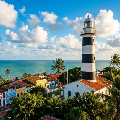Farol de 42 metros no Pernambuco, de 1941, referência da engenharia costeira