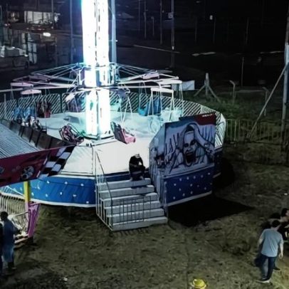 Parque de diversões no RS registra 12 feridos e área é interditada