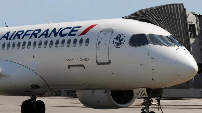 Imagem de um avião da Air France