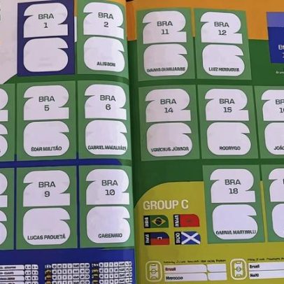 Álbum da Copa lançado na Espanha não traz figurinha de Neymar