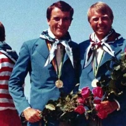 Alex Welter e Lars Björkström recebem homenagem do COB