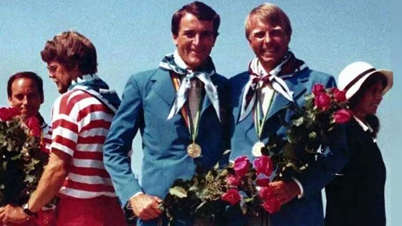 Alex Welter e Lars Bjorkstrom são campeões olímpicos (Foto: Arquivo Pessoal)