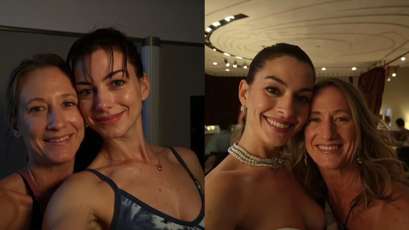 From HIIT to high heels: Anne Hathaway with her trainer Monique Eastwood