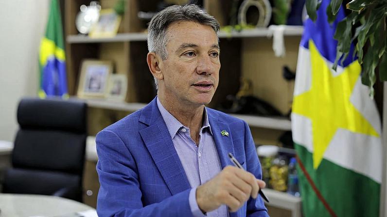 o governador de Roraima, Antonio Denarium