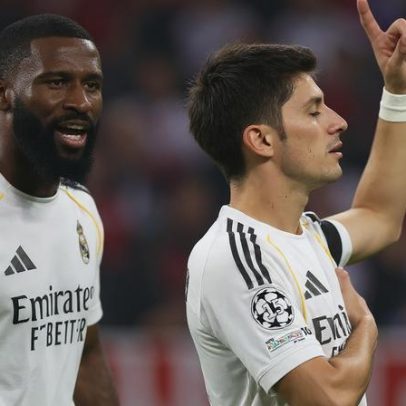 Bayern vence Real Madrid com gols de Güler, Mbappé e Kane
