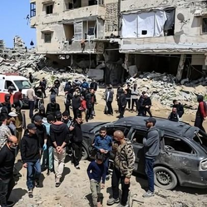 Ataque israelense mata 10 perto de escola usada como abrigo em Gaza
