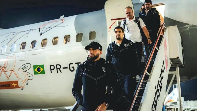 Atlético-MG terá logística especial para viagem à Venezuela e retorno contra o Santos
