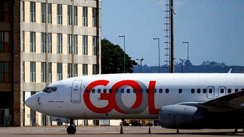 Avião da Gol em aeroporto de Brasília | 27/5/2024/Reuters/Adriano Machado