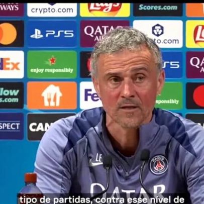 Luis Enrique diz que PSG não é favorito contra Liverpool na Champions
