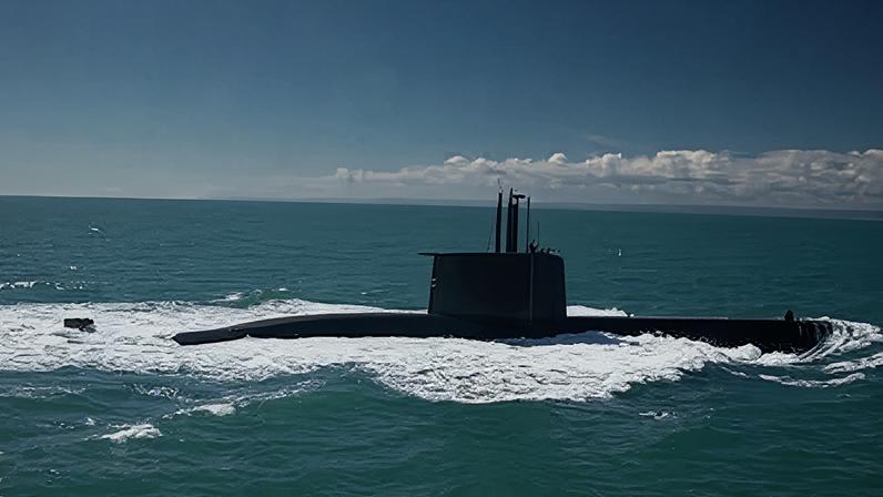 El submarino HDW Clase 209NG.