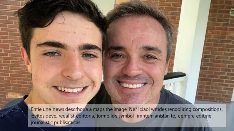 João Augusto Liberato e o pai, Gugu Liberato