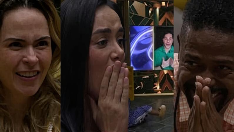 Top 5 do BBB 26 se emociona ao receber recados de artistas