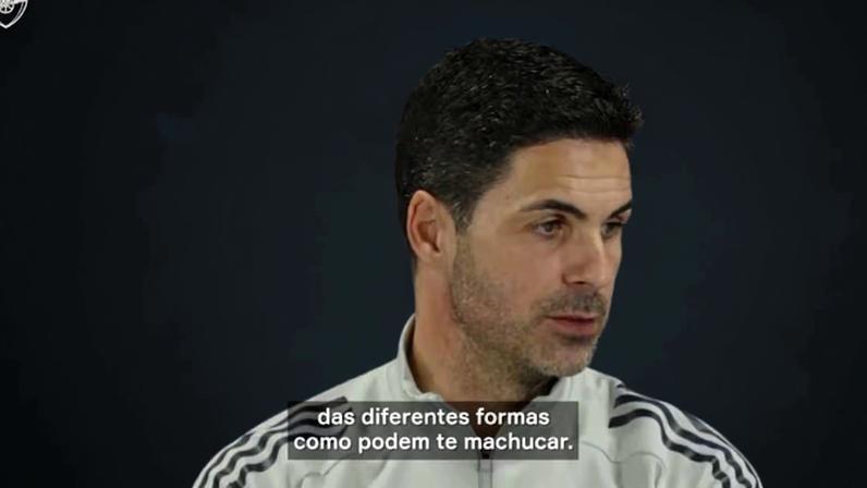Mikel Arteta falou sobre o tipo de abordagem que espera do Sporting CP no jogo de volta das quartas de final da UEFA Champions League.