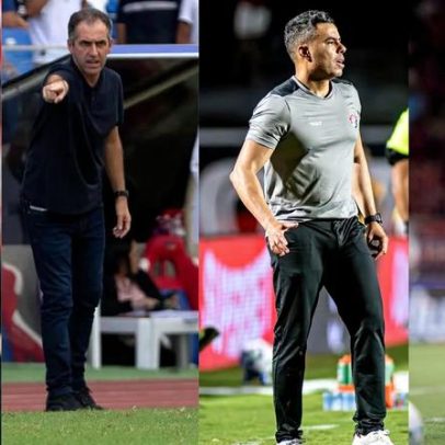 Técnicos na 11ª rodada do Brasileirão sob risco de demissão
