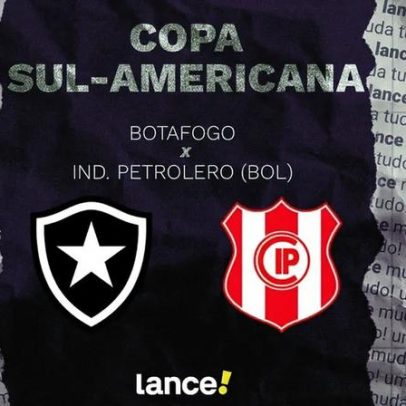 Botafogo x Independiente Petrolero pela Sul-Americana: prováveis escalações e transmissão