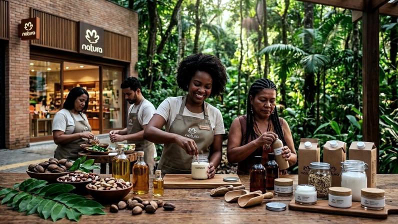 (Imagem ilustrativa)Evolução da marca brasileira de cosméticos com foco em sustentabilidade e ativos da Amazônia