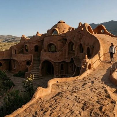 Casa na Colômbia com 500 m² de argila cozida é a maior peça cerâmica do mundo