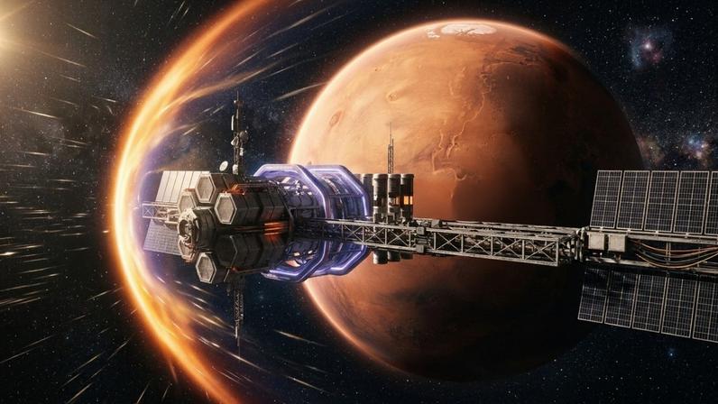 A NASA tem um plano para transformar Marte em um planeta habitável e ele começa com um guarda-chuva magnético gigante