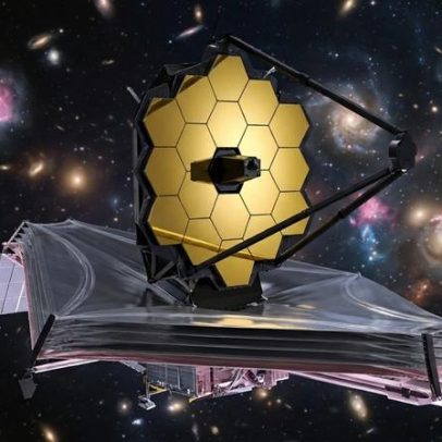 Origami gigante de US$10 bi em foguete busca ver o passado do universo
