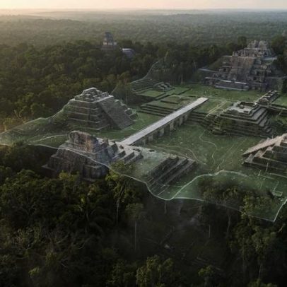 Laser mapeia antiga metrópole na selva com 60 mil estruturas e grandes estradas