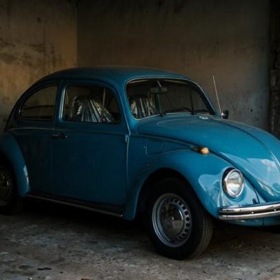 Fusca 1974 com 15 km rodados preservado por 50 anos em MG