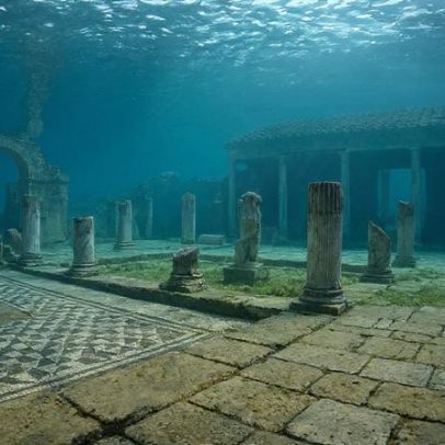 Palácio romano de 2.000 anos a 4 m revela mármore intocado no Mediterrâneo