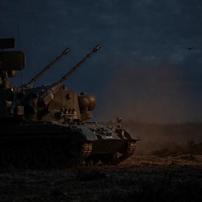 Gepard com radares precisos e canhões duplos contra alvos baixos