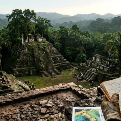 Cidade perdida com 15 pirâmides e canais é mapeada por lasers na Guatemala