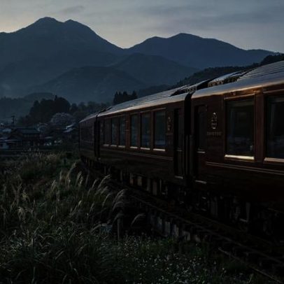 Trem japonês mais exclusivo aceita apenas 30 passageiros por viagem