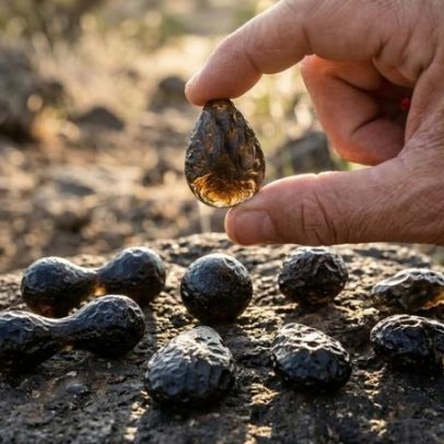Vidro natural formado por meteoritos revela recorde de alta temperatura