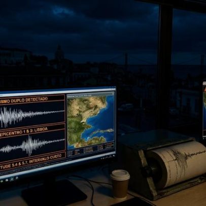 Terremotos gêmeos no mesmo minuto intrigam geofísicos em Lisboa