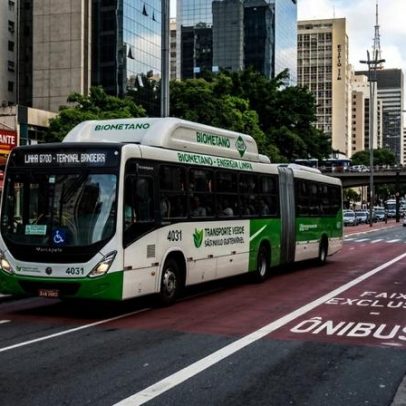 Ônibus a biometano tem autonomia de 500 km com cilindros de 1.200 litros