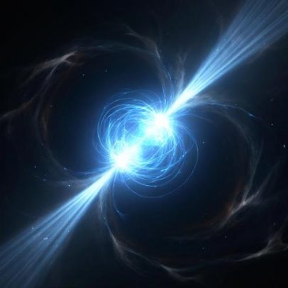 Matéria de estrela de nêutrons pesaria mais de 1 bilhão de toneladas por colher