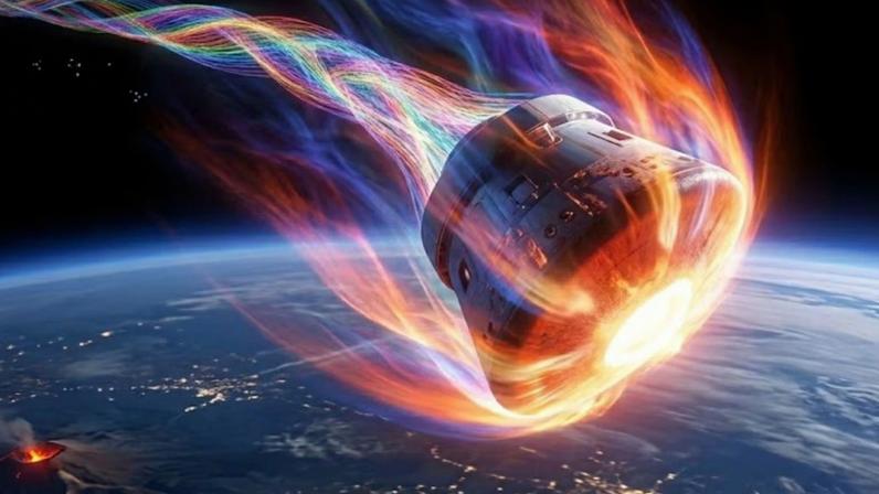 Escudo térmico da Orion resiste a temperaturas mais altas que lava (Imagem: Fala Ciência via Gemini)