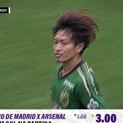 Tokyo Verdy 1-1 Kashima Antlers; gol de Kumatoriya