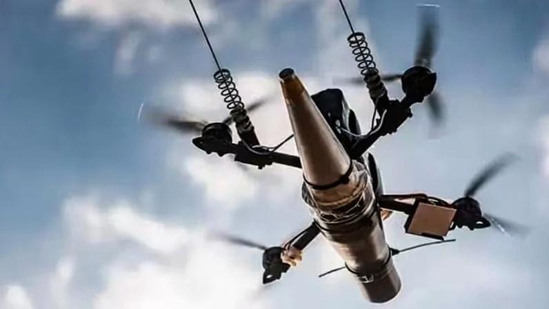 Drone usado pela Ucrânia na guerra contra a Rússia