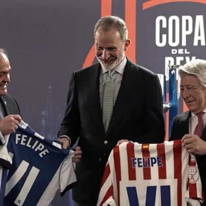 Presidente da RFEF celebra final espetacular da Copa do Rei com o Rei Felipe VI