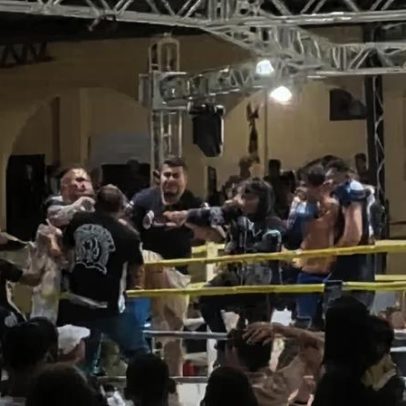 Evento de luta marcial em Areia é suspenso após confusão generalizada