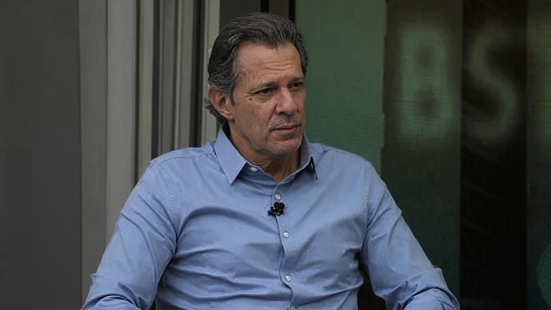 O pré-candidato ao governo de São Paulo pelo PT, Fernando Haddad