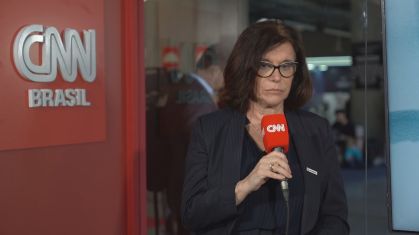 A CEO da Petrobras, Magda Chambriard, em entrevista ao CNN Cast
