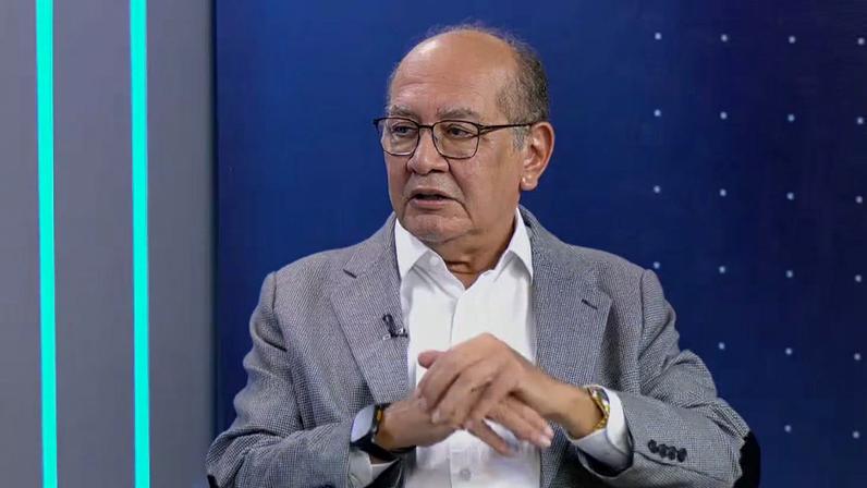 O ministro Gilmar Mendes, do STF, em entrevista à RECORD