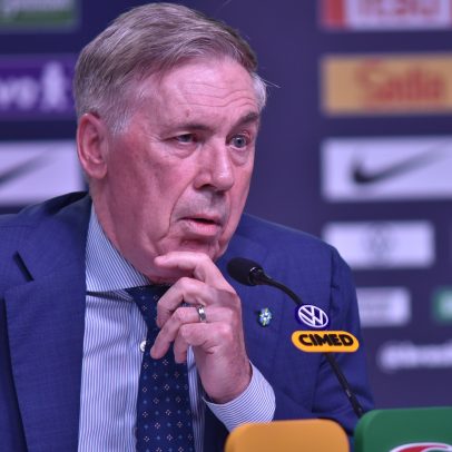 Ancelotti aponta falhas do futebol brasileiro